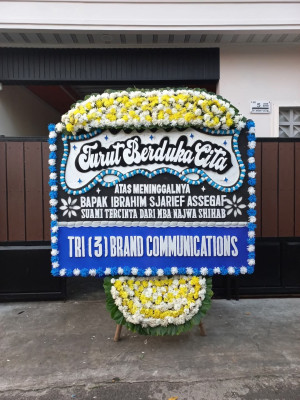 Papan Bunga Duka di Sawah Lebar Baru